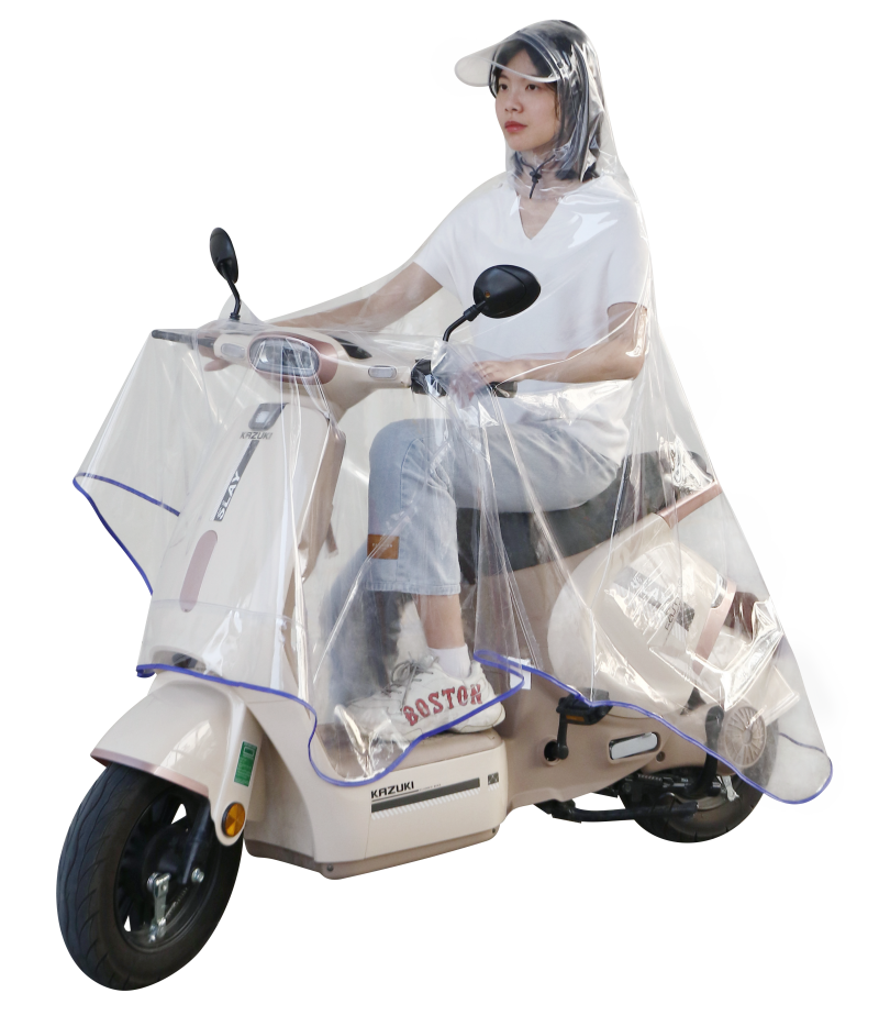 Áo mưa viền kính trong A804+