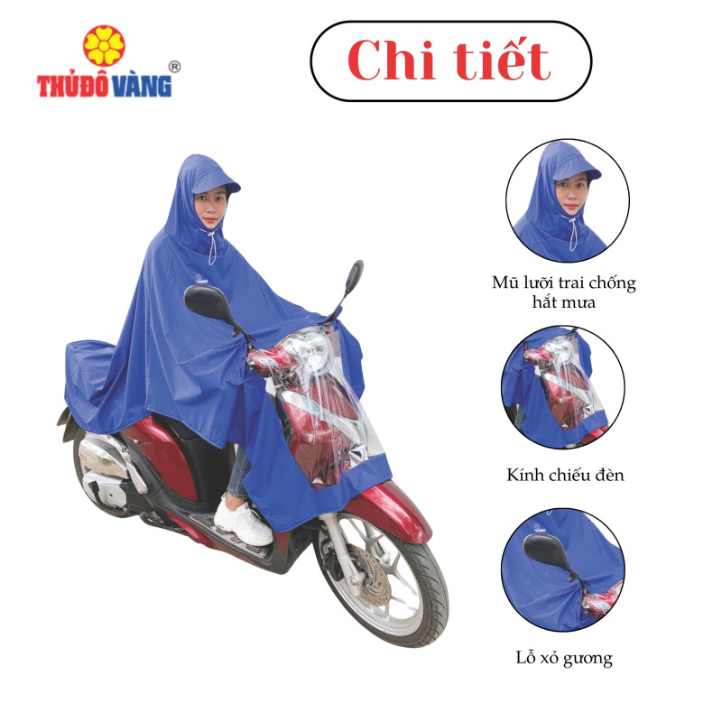Áo Mưa Choàng Kính Siêu Bền A845