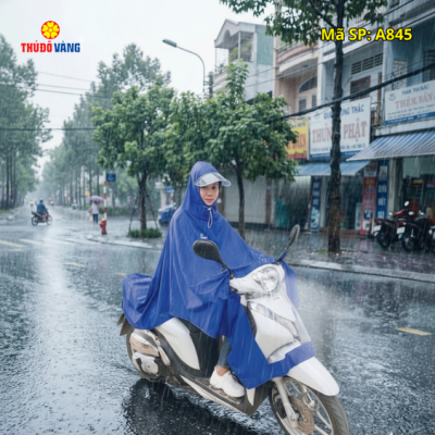 Áo Mưa Choàng Kính Siêu Bền A845