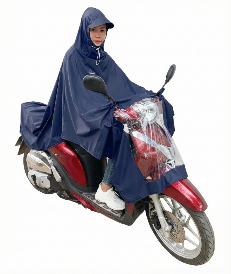 Áo Mưa Choàng Kính Siêu Bền A845