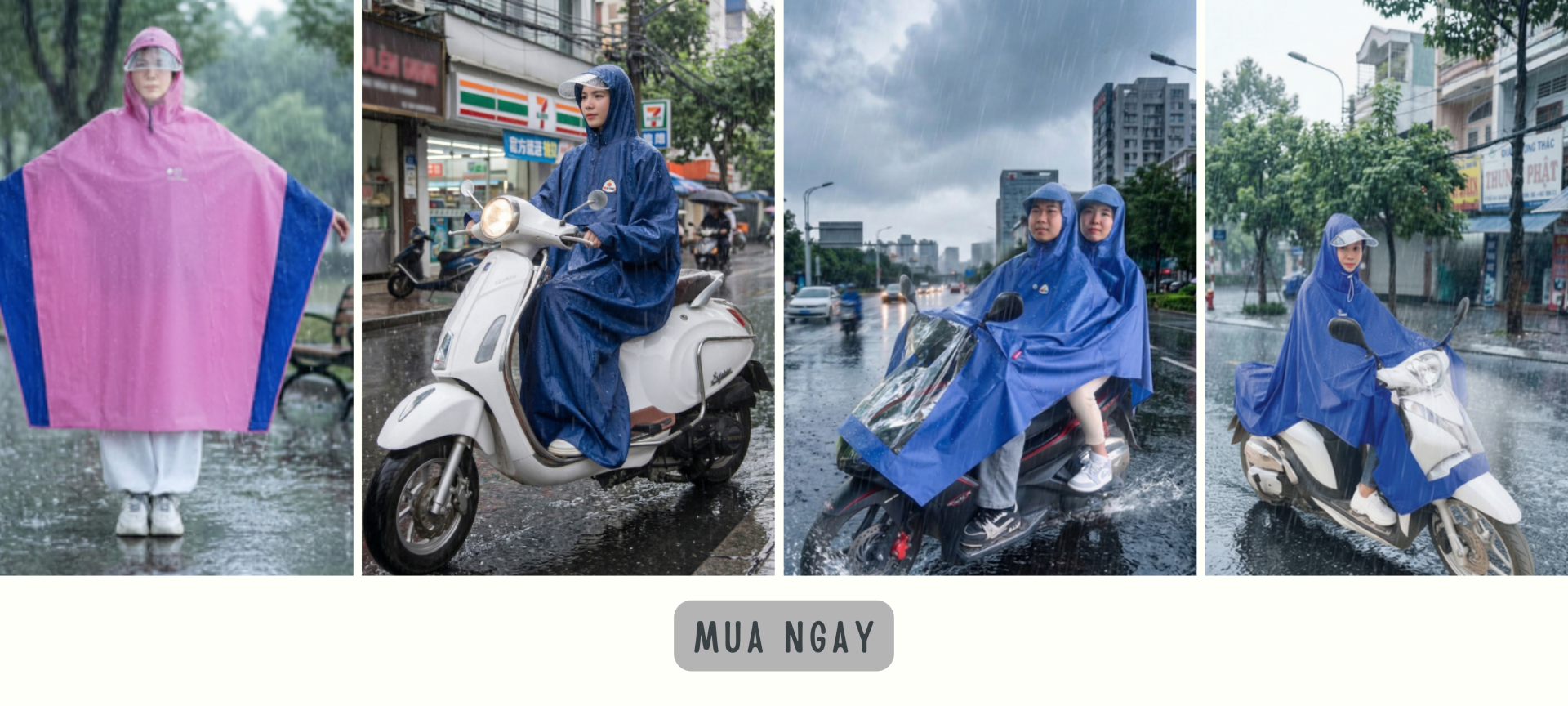 Áo mưa người lớn