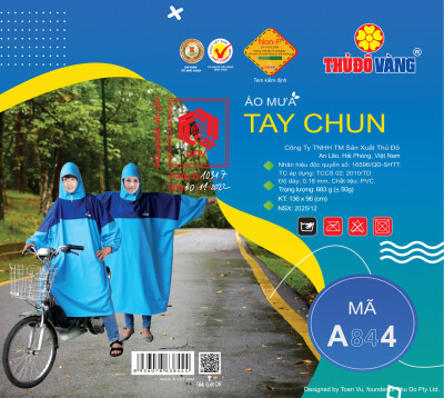 Áo Mưa Choàng Siêu Bền A844