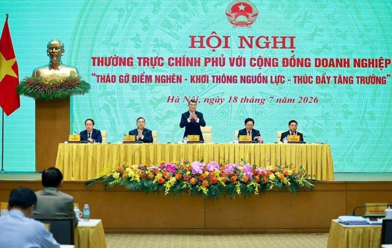 Thủ Tướng Chính Phủ "LÊ MINH HƯNG" hội nghị doanh nghiệp "THÁO GỠ ĐIỂM NGHẼN - KHƠI THÔNG NGUỒN LỰC - THÚC ĐẨY TĂNG TRƯỞNG" Hà Nội
