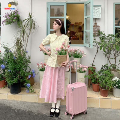 [SIZE 20 INCH] Vali Nhựa Dây Khoá VL201
