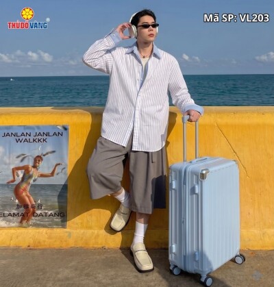 [SIZE 28 INCH] Vali Nhựa Dây Khoá VL203