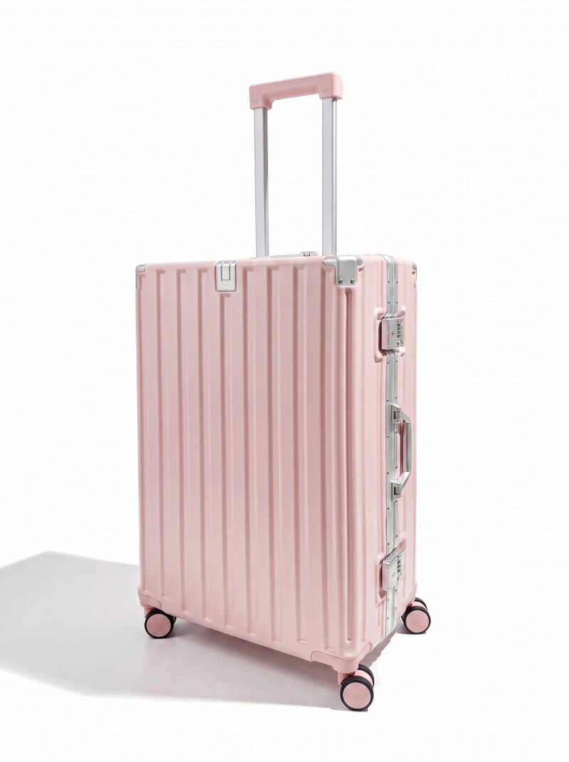[SIZE 24 INCH] Vali Nhựa Nẹp Nhôm Khoá Sập VL302